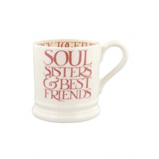 Emma Bridgewater Pink Toast Soul Sisters 1/2 Pint Mug Emma Bridgewater Pink Toast Soul Sisters 1/2 Pint Mug