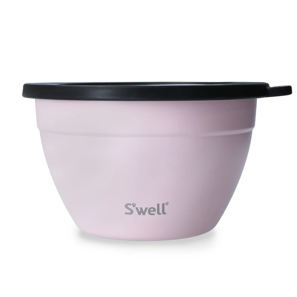 S'well Pink Topaz 1.9L Salad Bowl Set S'well Pink Topaz 1.9L Salad Bowl Set