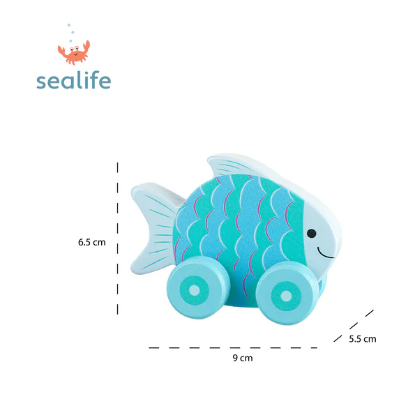 Orange Tree Toys Fish First Push Toy Orange Tree Toys Fish First Push Toy
