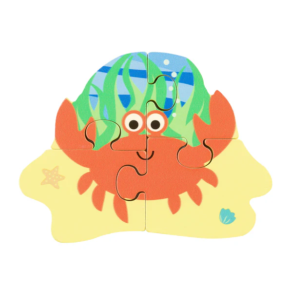 Orange Tree Toys Crab Wooden Puzzle Orange Tree Toys Crab Wooden Puzzle