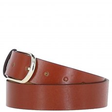 Ashwood Leather Ladies Leather Belt 3.5cm Chestnut LB-301 Ashwood Leather Ladies Leather Belt 3.5cm Chestnut LB-301