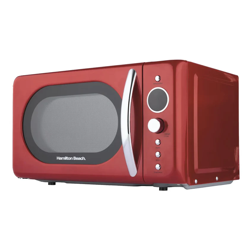 Hamilton Beach Retro Microwave - Red 20L Hamilton Beach Retro Microwave - Red 20L