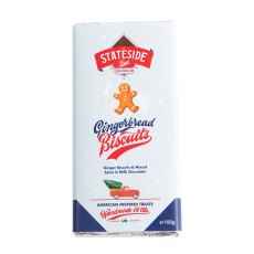 Stateside Gingerbread Biscuit Bar 100g Stateside Gingerbread Biscuit Bar 100g