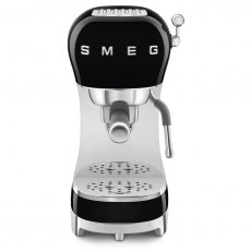 SMEG 50's Style Espresso Coffee Machine with Steam Wand - Black SMEG 50's Style Espresso Coffee Machine with Steam Wand - Black