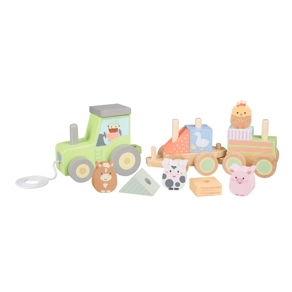 Orange Tree Toys Farmyard Puzzle Tractor Orange Tree Toys Farmyard Puzzle Tractor