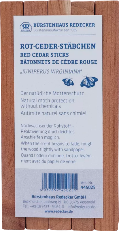 Redecker Red Cedar Sticks - 10Pack Redecker Red Cedar Sticks - 10Pack