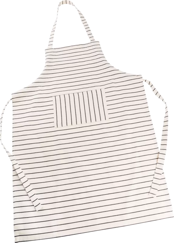 Redecker Apron Beige Stripe Redecker Apron Beige Stripe