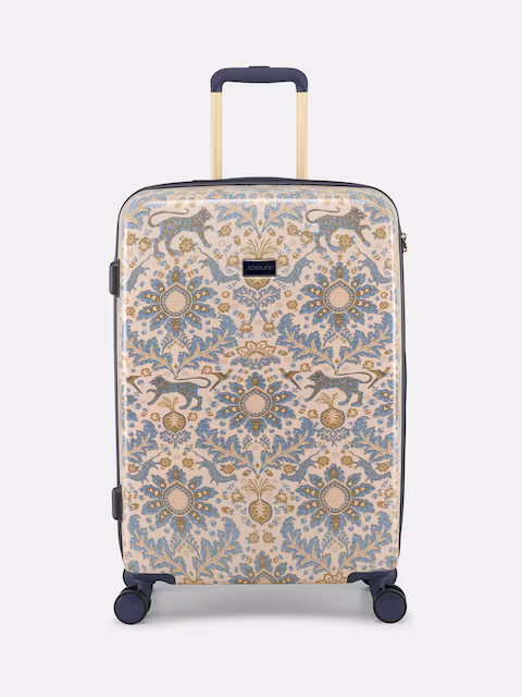 Joules Damask Print Medium Four Wheel Hard Shell Suitcase Joules Damask Print Medium Four Wheel Hard Shell Suitcase