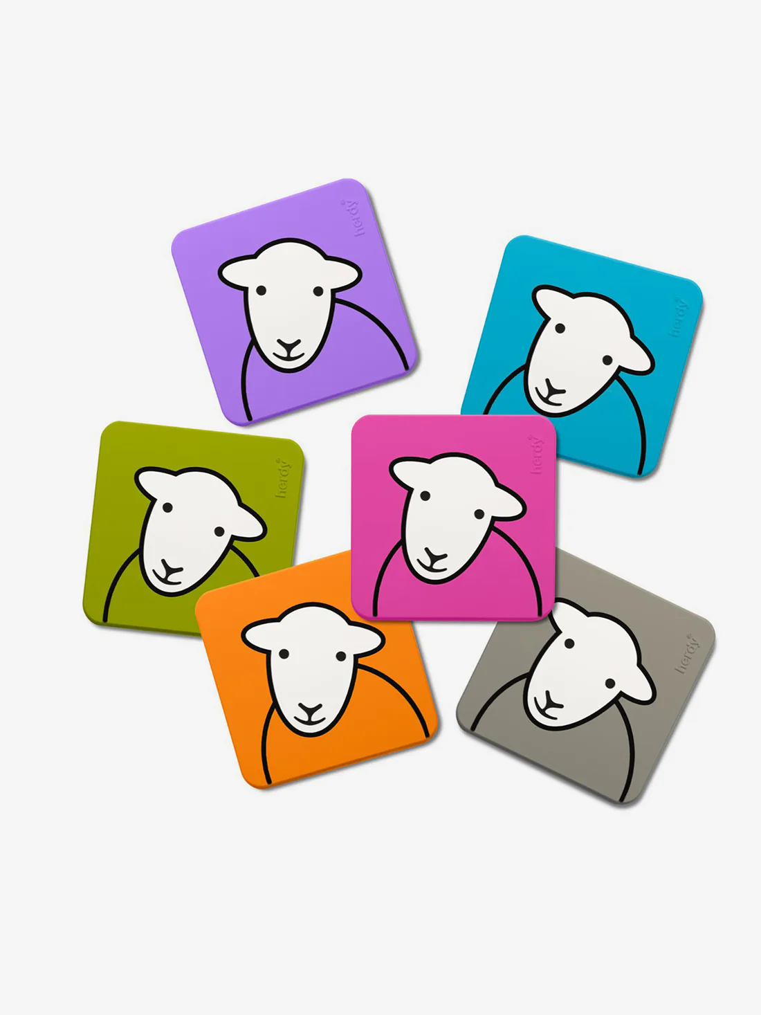 Herdy Hello PVC Coaster Herdy Hello PVC Coaster