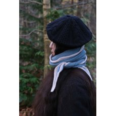 Oats & Rice Austen Spindle-shaped Knitted Cashmere Scarf Air Force Blue Oats & Rice Austen Spindle-shaped Knitted Cashmere Scarf Air Force Blue