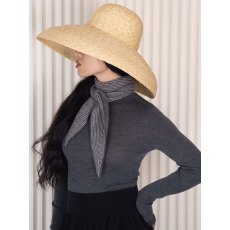 Oats & Rice Sailor Cashmere Rib Neck Scarf Grey Oats & Rice Sailor Cashmere Rib Neck Scarf Grey
