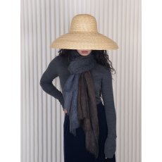 Oats & Rice Dawn Ombre Cashmere Shawl Midnight Oats & Rice Dawn Ombre Cashmere Shawl Midnight