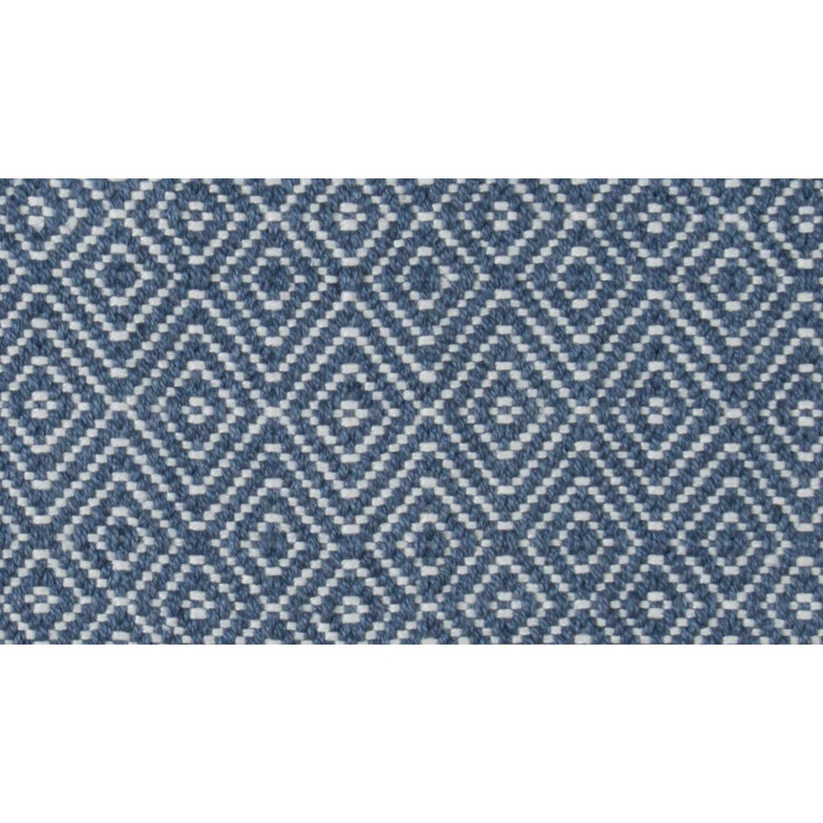 Weaver Green Diamond Navy Rug 90x60cm Weaver Green Diamond Navy Rug 90x60cm