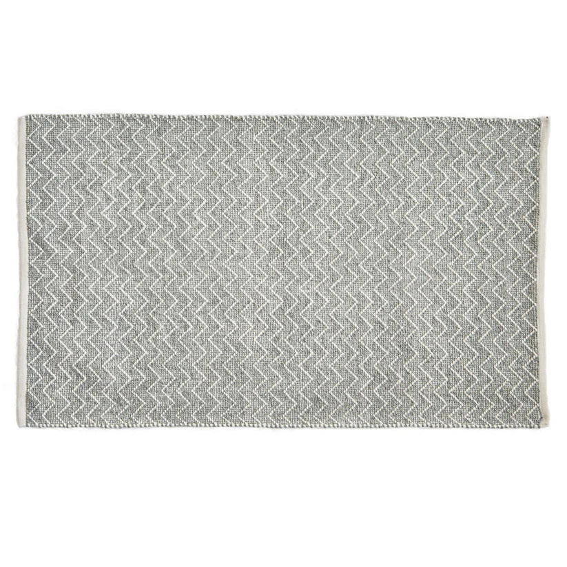 Weaver Green Chenille Dove Grey Rug 90x60cm Weaver Green Chenille Dove Grey Rug 90x60cm