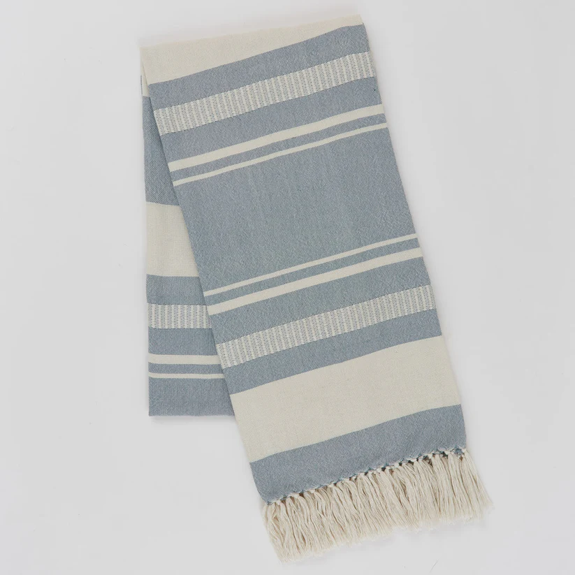 Weaver Green Moli Sky Blue Throw Weaver Green Moli Sky Blue Throw