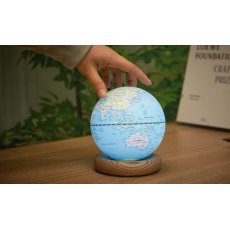 Gingko Atlas Globe Lamp - Mini Sky Blue Gingko Atlas Globe Lamp - Mini Sky Blue