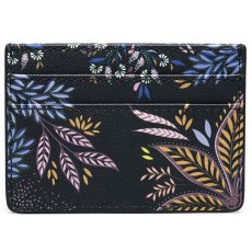 Sara Miller Credit Card Holder - Black Botanic Sara Miller Credit Card Holder - Black Botanic