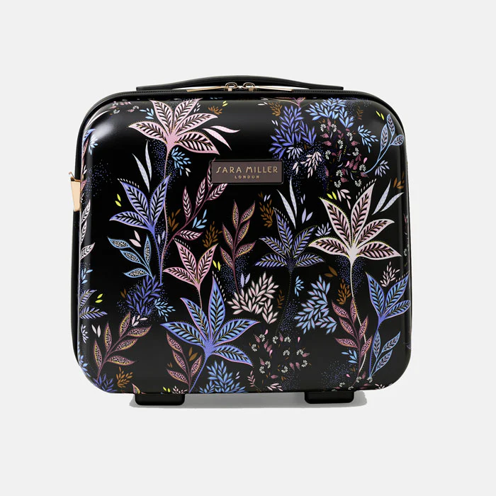 Sara Miller Vanity Case - Black Botanic Sara Miller Vanity Case - Black Botanic