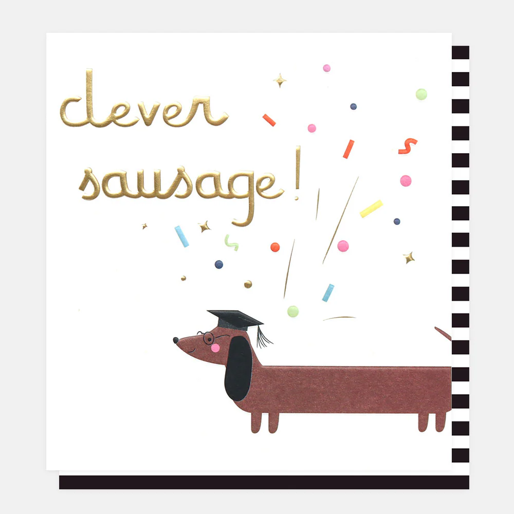Caroline Gardner Clever Sausage Card Caroline Gardner Clever Sausage Card