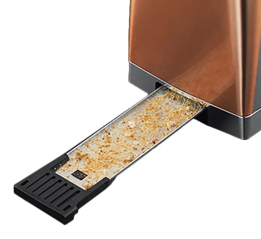 Russell Hobbs Luna Toaster 2 Slice Long Slot - Copper Russell Hobbs Luna Toaster 2 Slice Long Slot - Copper