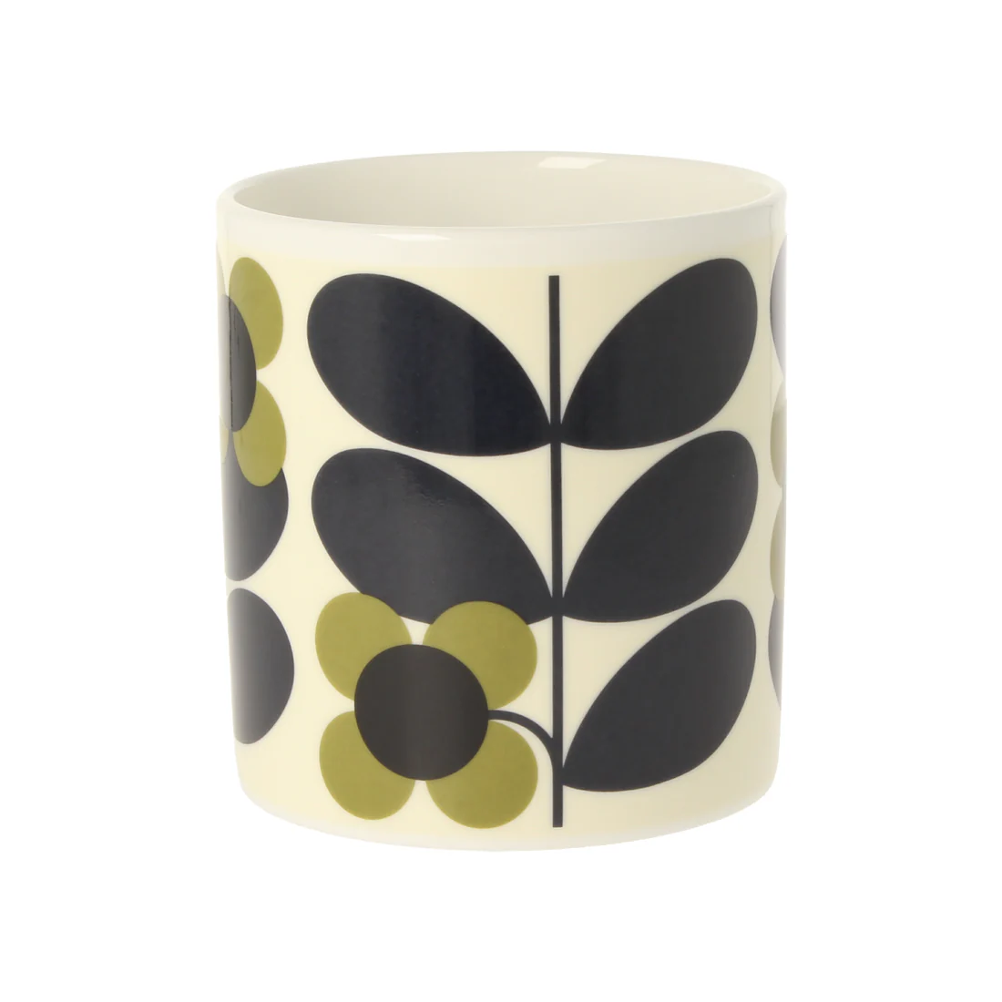 Orla Kiely Stem Bloom Green Mug 350ml Orla Kiely Stem Bloom Green Mug 350ml