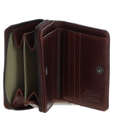 Ashwood Leather Multi Compartment Purse - Brandy P-60 Ashwood Leather Multi Compartment Purse - Brandy P-60