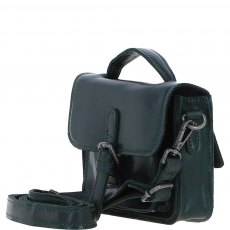 Ashwood Leather Mini Crossbody Satchel Bag - Green P-61 Ashwood Leather Mini Crossbody Satchel Bag - Green P-61