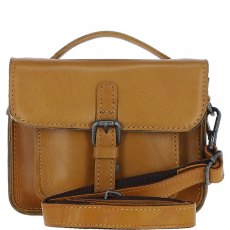 Ashwood Leather Mini Crossbody Satchel Bag - Mustard P-61 Ashwood Leather Mini Crossbody Satchel Bag - Mustard P-61