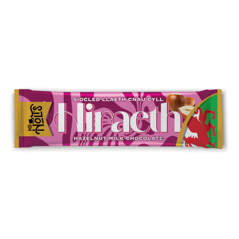 Mr Holt's Hiraeth Hazelnut Milk Chocolate Bar Mr Holt's Hiraeth Hazelnut Milk Chocolate Bar