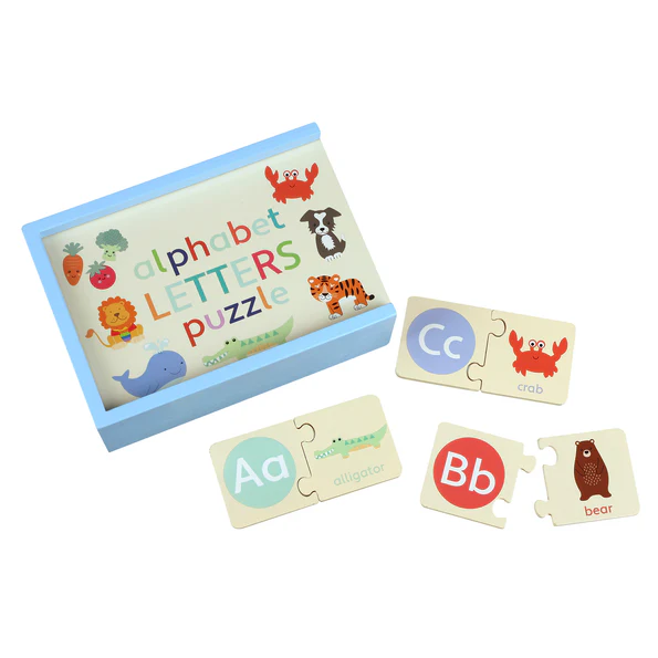 Orange Tree Toys Animal Alphabet Puzzle In A Box Orange Tree Toys Animal Alphabet Puzzle In A Box