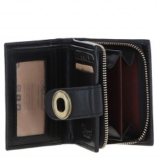 Ashwood Leather Lock Purse Black V90 Ashwood Leather Lock Purse Black V90