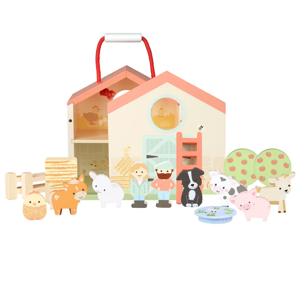 Orange Tree Toys Farmyard Play Set Orange Tree Toys Farmyard Play Set
