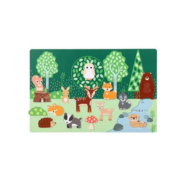 Orange Tree Toys Woodland Animal Magnetic Picture Board Orange Tree Toys Woodland Animal Magnetic Picture Board