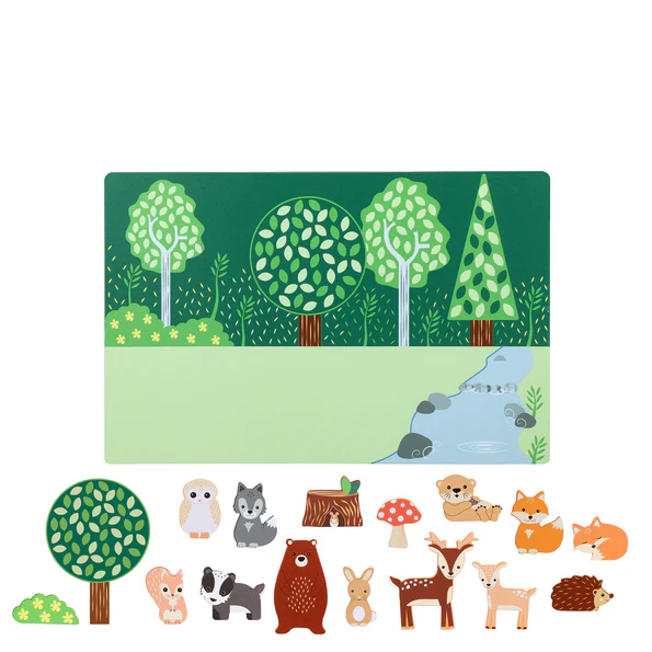 Orange Tree Toys Woodland Animal Magnetic Picture Board Orange Tree Toys Woodland Animal Magnetic Picture Board