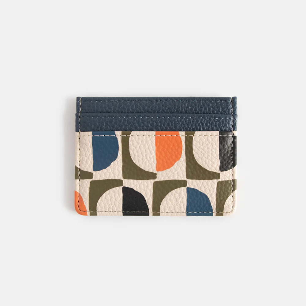 Caroline Gardner Geo Circles Card Holder Wallet Caroline Gardner Geo Circles Card Holder Wallet