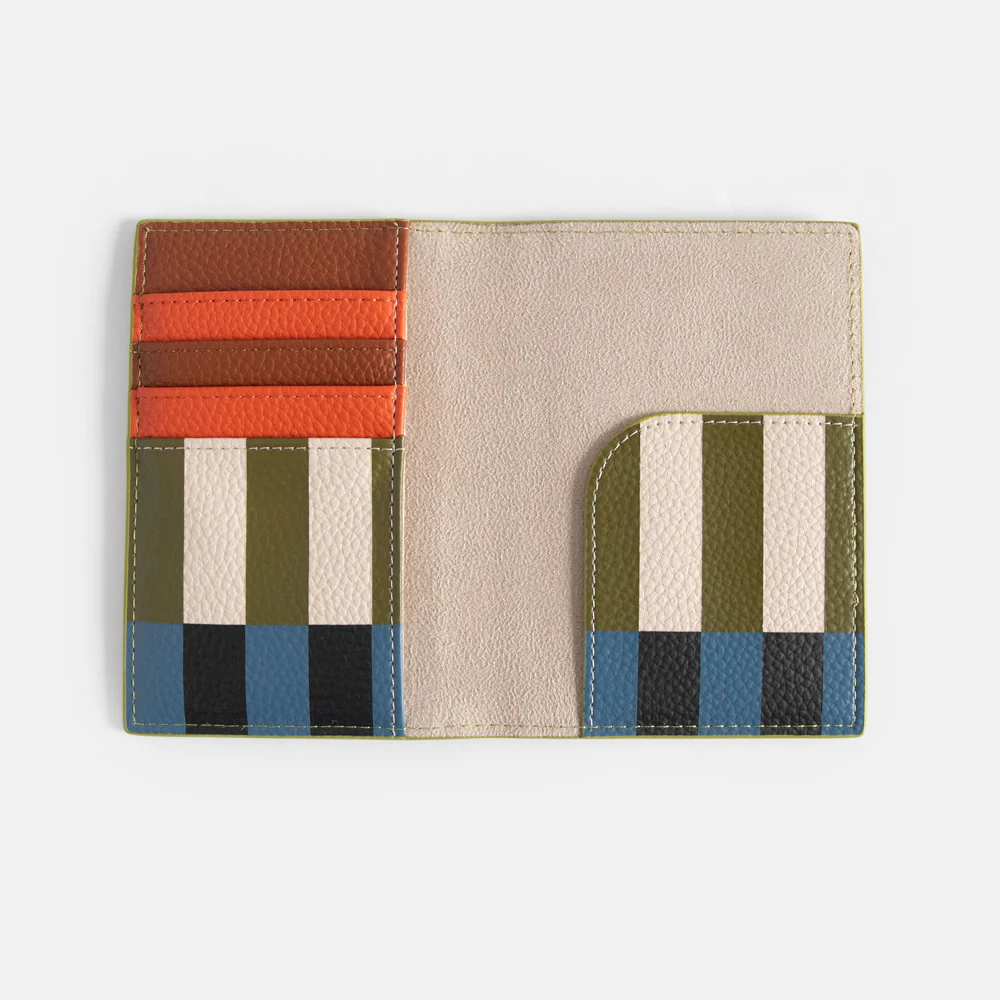 Caroline Gardner Moss Green Passport Holder Caroline Gardner Moss Green Passport Holder