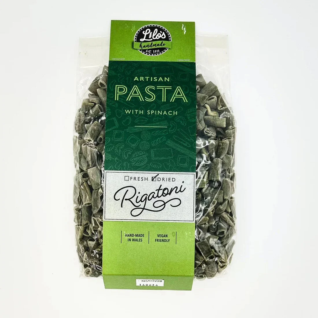 Lilo's Handmade Spinach Pasta 500g Lilo's Handmade Spinach Pasta 500g