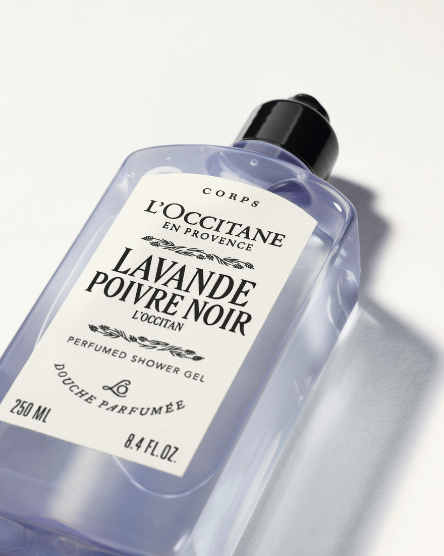 L'Occitane Lavande Poivre Noir (L'Occitan) Perfumed Shower Gel 250ml L'Occitane Lavande Poivre Noir (L'Occitan) Perfumed Shower Gel 250ml