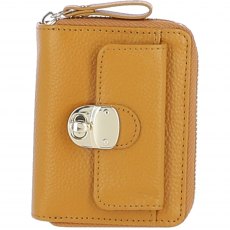 Ashwood Leather Chic Coin Purse - Mustard Y-50 Ashwood Leather Chic Coin Purse - Mustard Y-50