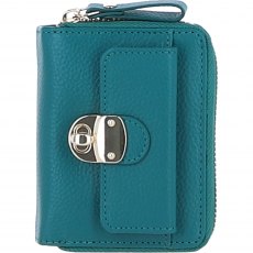 Ashwood Leather Chic Coin Purse - Green Y-50 Ashwood Leather Chic Coin Purse - Green Y-50