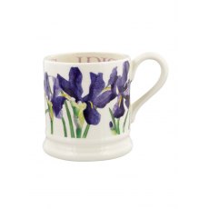 Emma Bridgewater Blue Iris 1/2 Pint Mug Emma Bridgewater Blue Iris 1/2 Pint Mug