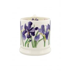 Emma Bridgewater Blue Iris 1/2 Pint Mug Emma Bridgewater Blue Iris 1/2 Pint Mug