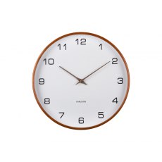 Karlsson Wall Clock Acento - White Karlsson Wall Clock Acento - White