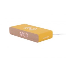 Karlsson Alarm Clock Retro Flat LED - Bright Yellow Karlsson Alarm Clock Retro Flat LED - Bright Yellow