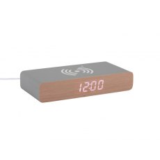 Karlsson Alarm Clock Retro Flat LED - Mouse Grey Karlsson Alarm Clock Retro Flat LED - Mouse Grey