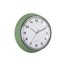 Karlsson Wall Clock Modern Retro - Jungle Green Karlsson Wall Clock Modern Retro - Jungle Green