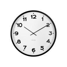 Karlsson Wall Clock New Classic Large - White Karlsson Wall Clock New Classic Large - White