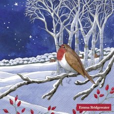 Emma Bridgewater Napkins - Midnight Robin Emma Bridgewater Napkins - Midnight Robin
