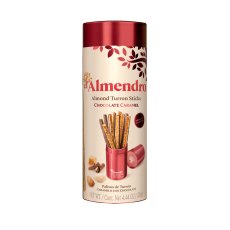 El Almendro Milk Chocolate & Caramel Turron Sticks 126g El Almendro Milk Chocolate & Caramel Turron Sticks 126g