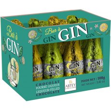 Abtey Gin Liqueur Chocolates Crate 108g Abtey Gin Liqueur Chocolates Crate 108g